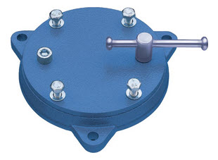 Schraubstock  Drehteller zu HEUER Front 120 mm ( 5499050 )