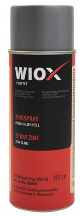 Zinkspray - zinkähnlich hell WIOX