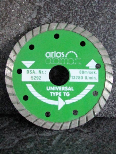 TG-125 Diamantscheibe Beton universell