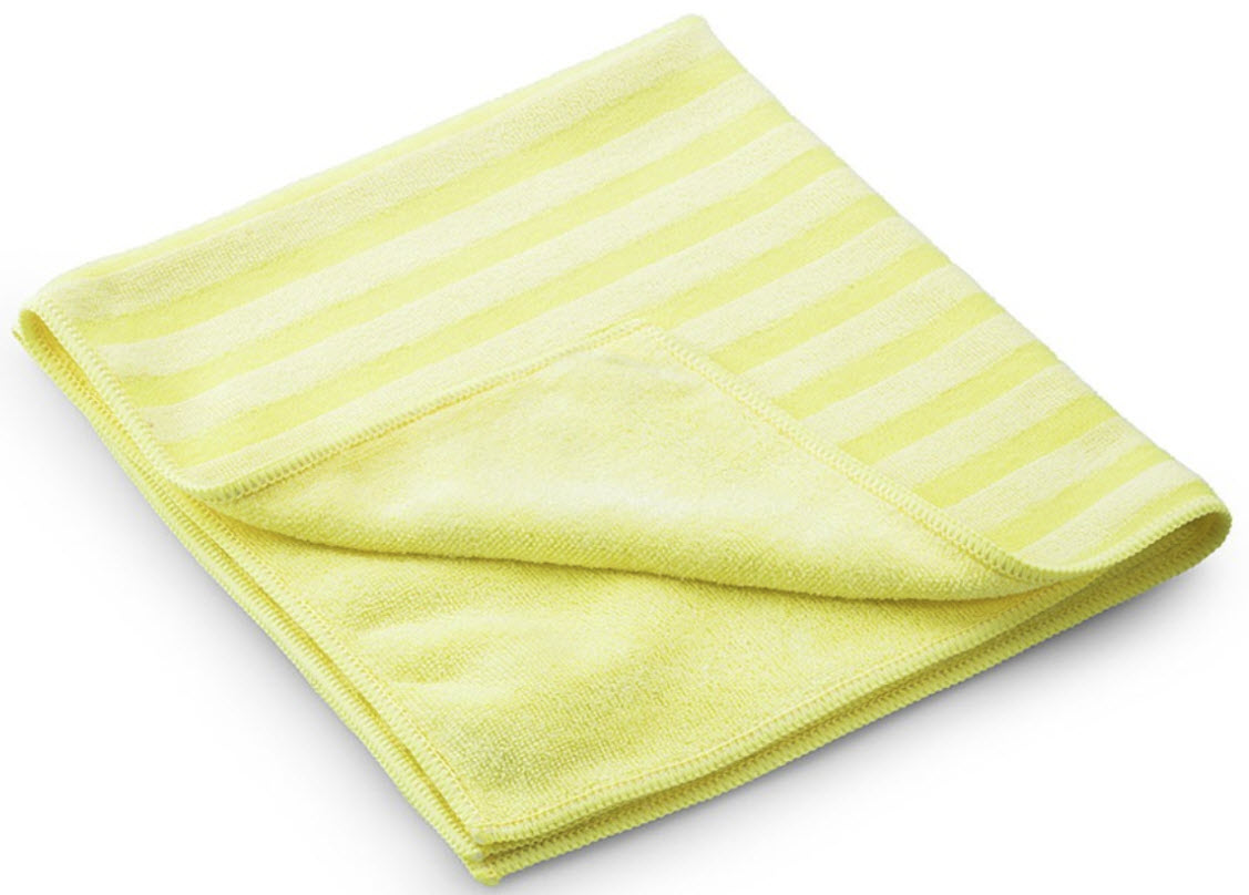 Microfaser Borstentuch, 2 Megaseiten gegen jeden Schmutz, Farbe gelb, Art.-Nr. M-098