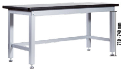 Schwerlast-Werkbank, Länge Arbeitsplatte 1500 mm