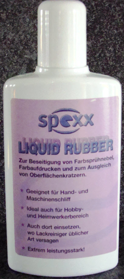 Liquid Rubber / Lackreiniger, das Produkt ist der Hammer, Art.-Nr. L-1014
